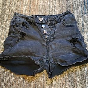 Denim distressed Jean shorts